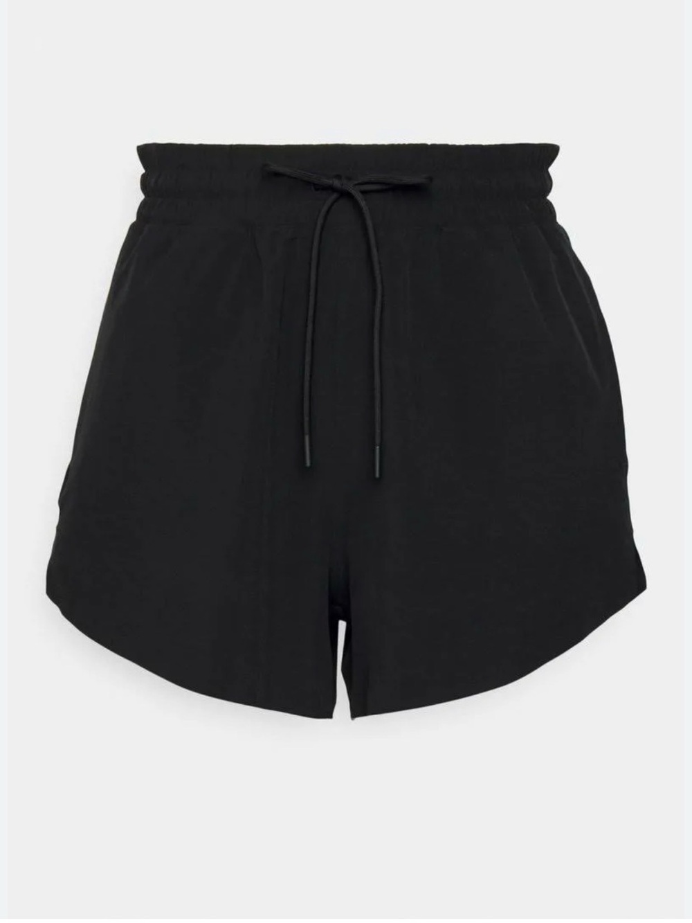 Athleta crossroads Black High-Waist Drawstring Women’s Shorts xs